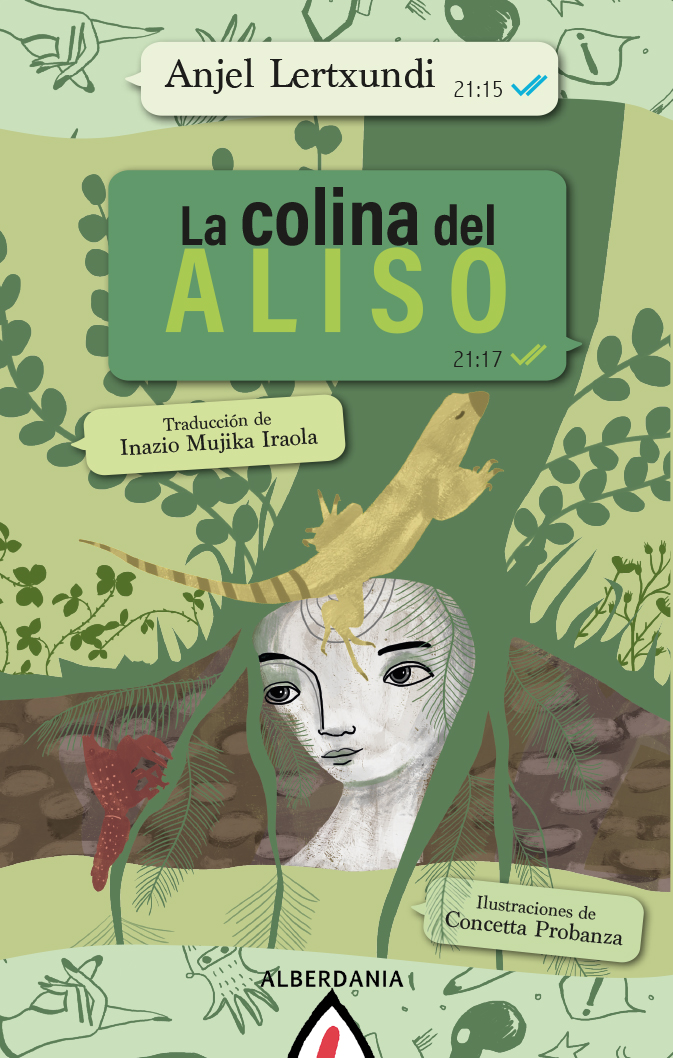 cubierta de La colina del aliso de Angel Lertxundi